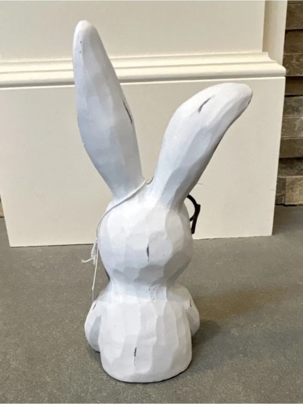 Hobby Lobby White Matte Rabbit with Glasses Figurine Easter with FREE Gift - Picture 6 of 10